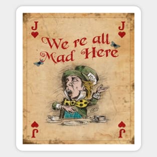 Mad Hatter Sticker